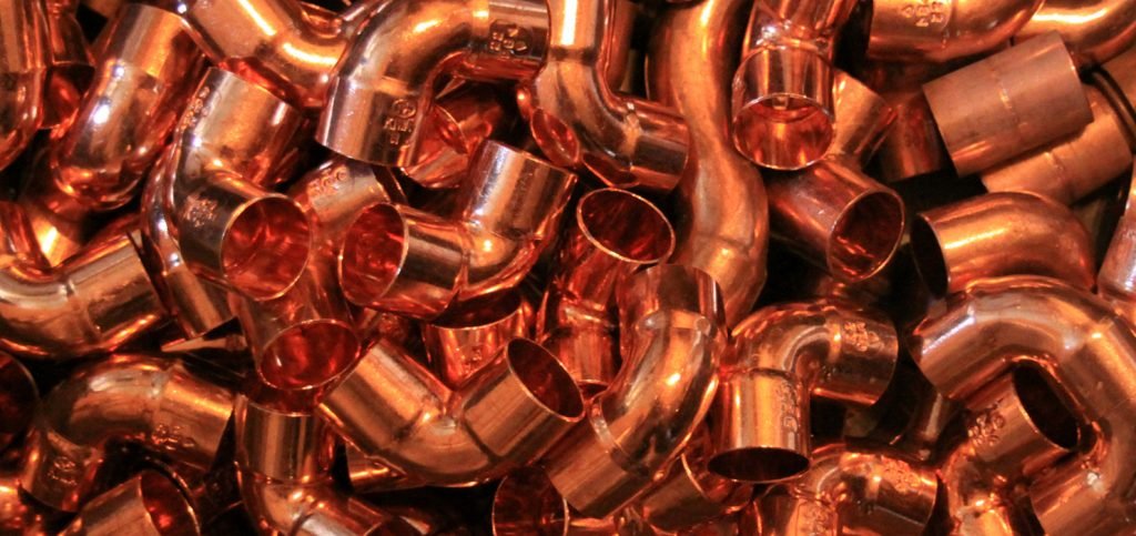 copper reducing elbow