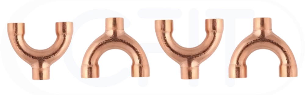 Copper Y-Bend