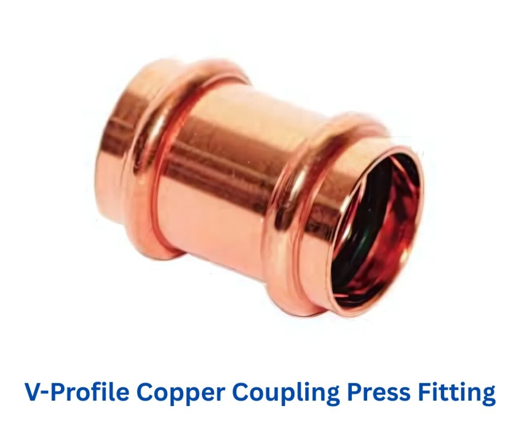 V-Profile Coupling Copper Press Fittings