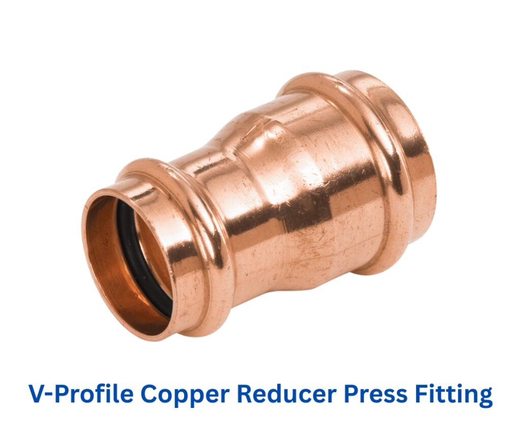 V-Profile Reducer Copper Press Fittings