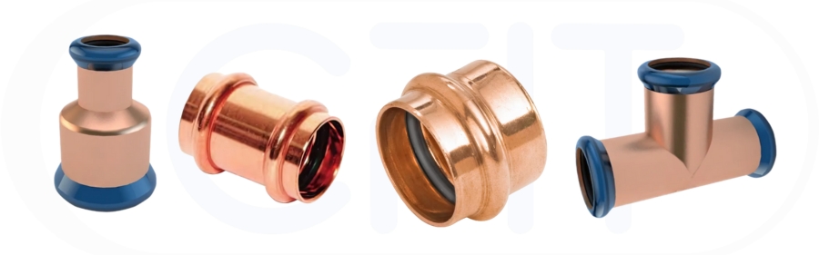 Copper Press Fittings Manufacturer, Stockist and Exporter in India