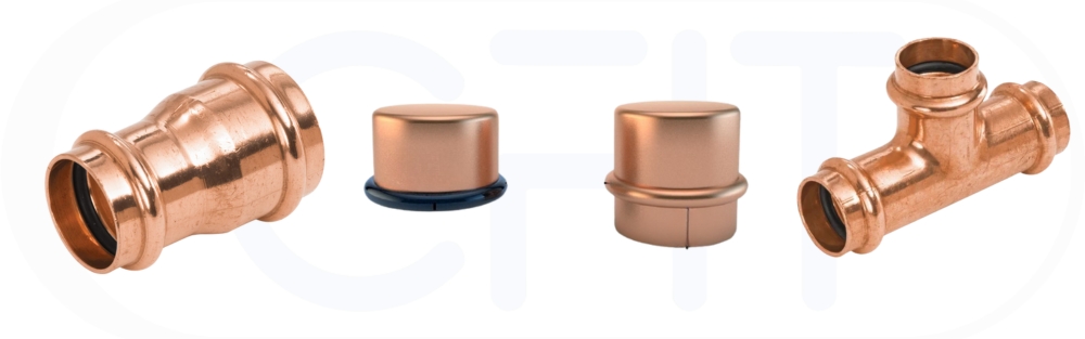 Copper Press Fittings Manufacturer, Stockist and Exporter in UAE