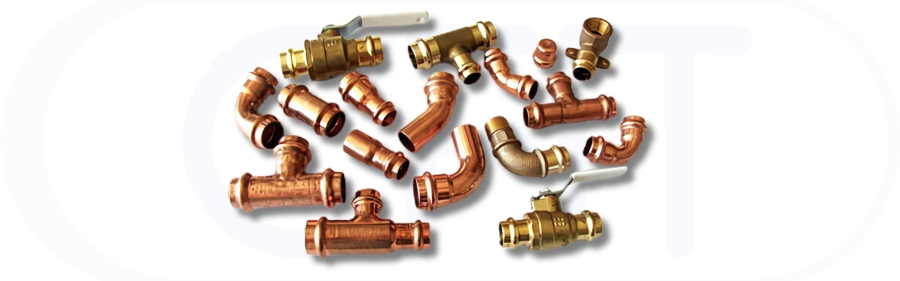 Copper Press Fittings Manufacturer, Stockist and Exporter in Germany